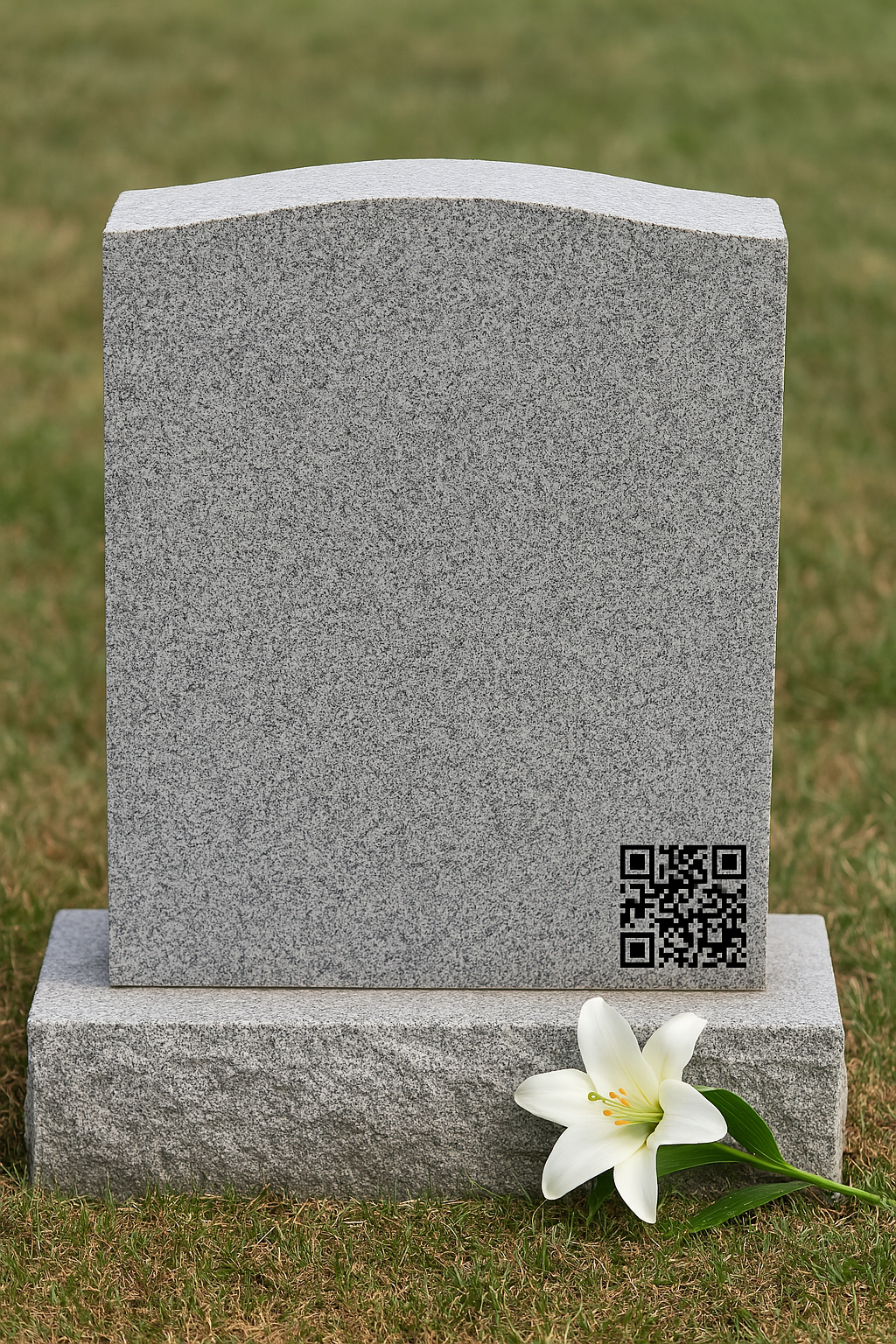 Egy érintés a múltba – QR-kód a síron, hogy az emlékek mindig elérhetők maradjanak.